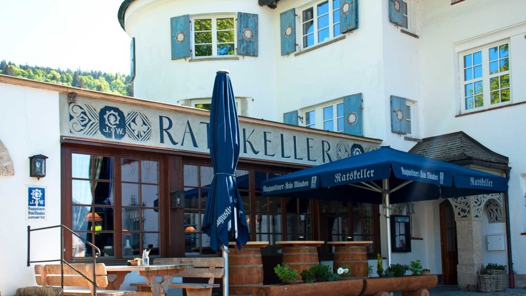 Das Restaurant Ratskeller in Schliersee