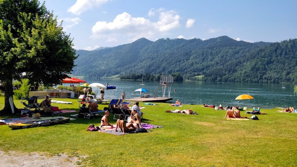Stranbad Schliersee Liegewiese