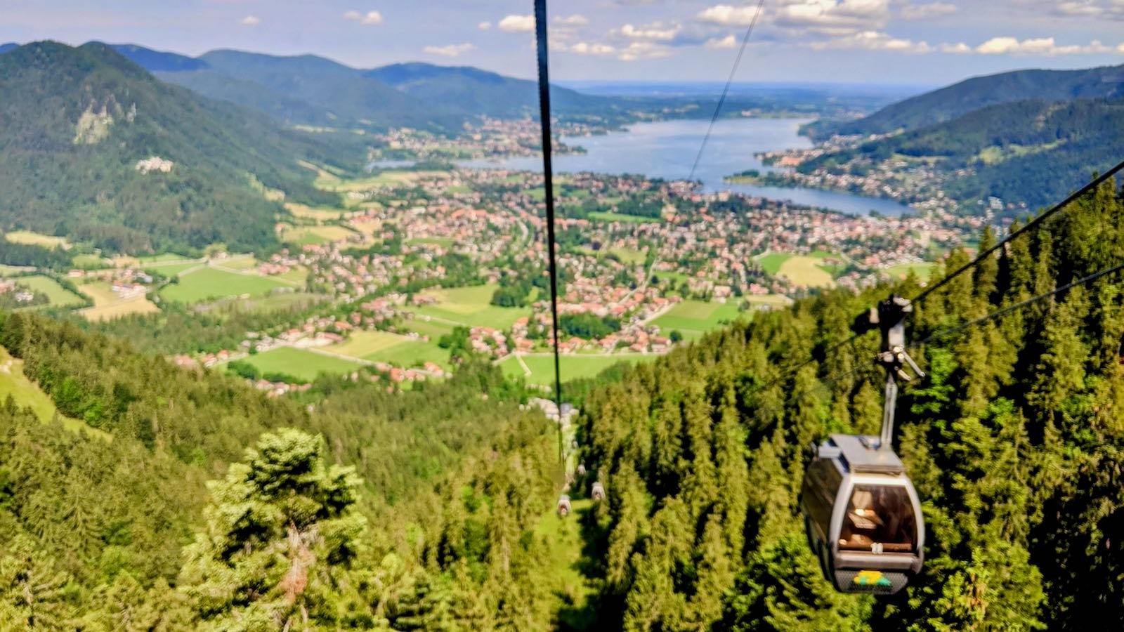 Panorama views from lofty heights at Tegernsee